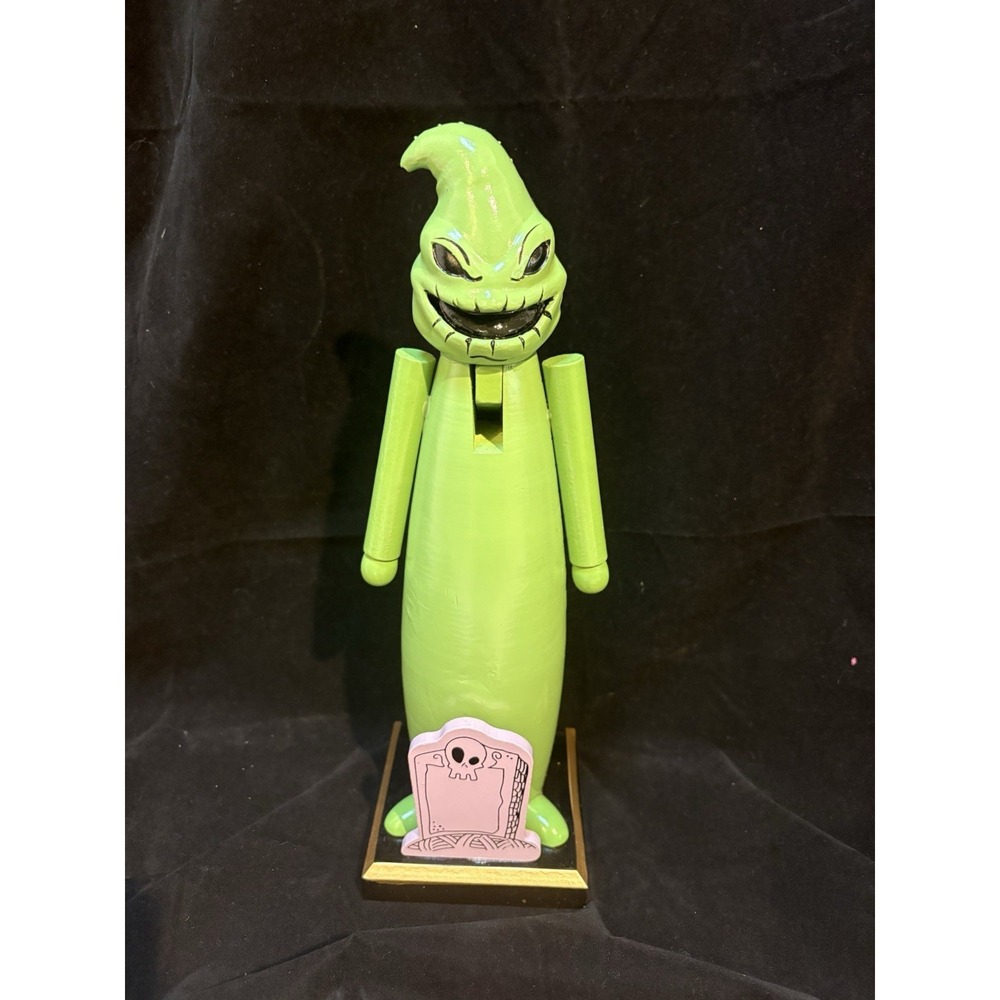 DISNEYS OOGIE BOOGIE 12" NUTCRACKER Nightmare Before Christmas